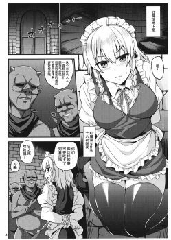 (C86) [Kaki no Tane (Summer)] Zettai ni Goblin Nanka ni Maketari Shinai! (Touhou Project) [Chinese] [CE家族社] - page 4