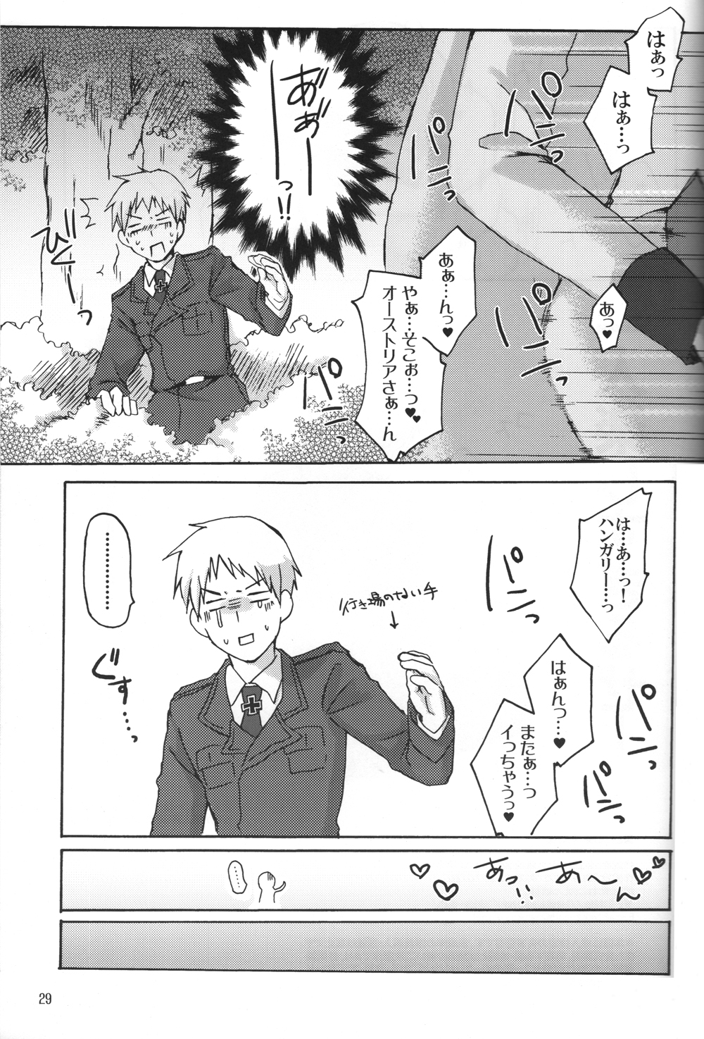 (C76) [HiKick★Bath (Touga Kotobuki)] Rin to Shite Saku Hana no Gotoku (Axis Powers Hetalia) [2nd Edition] page 29 full