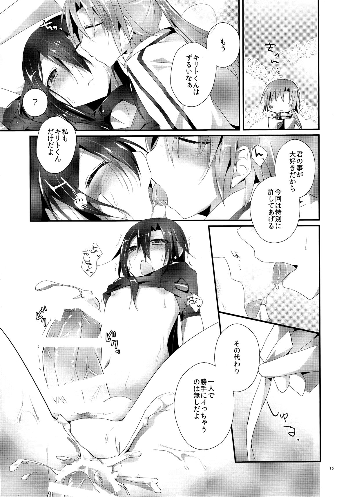 (C87) [Peach*tea (Akina Rei)] Honey Punishment (Sword Art Online) page 16 full