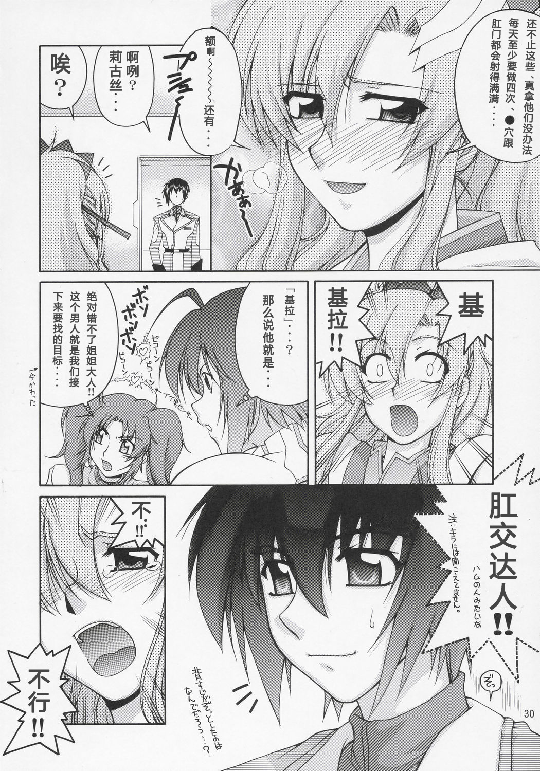 (C69) [Gold Rush (Suzuki Address)] Thank You! Lacus End (Gundam SEED DESTINY) [Chinese] [graviton个人汉化] page 28 full