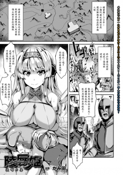 [Kamita] Ryozokuhime Shinryakunoutage (2D Comic Magazine Girotin Konsoku de Gouin Sex Shokei Vol. 1) [Chinese][N7個人漢化] - page 1