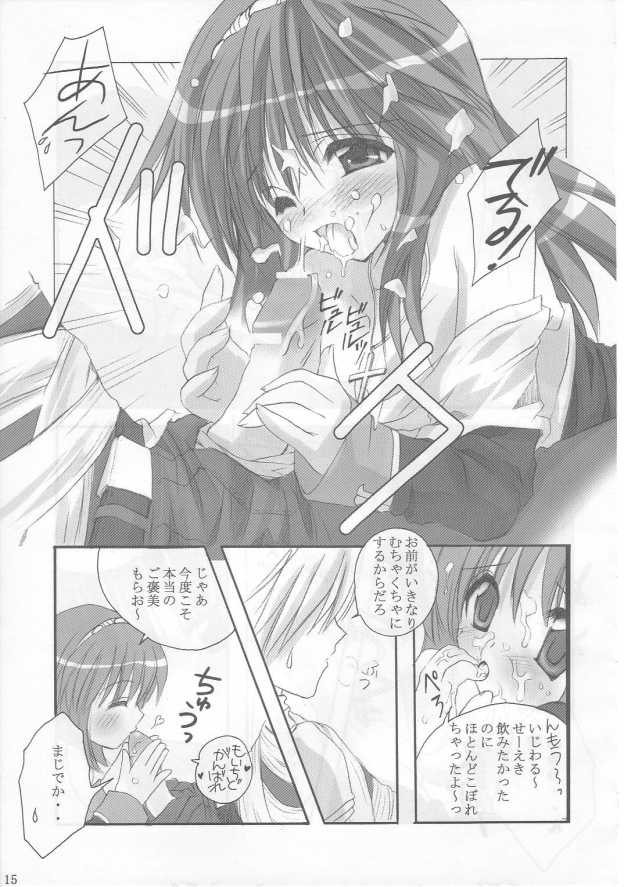 (C65) [MiyuMiyu Project (Kanna Satsuki)] Ai ni oboreru tsukiyo II (Ragnarok Online) page 14 full