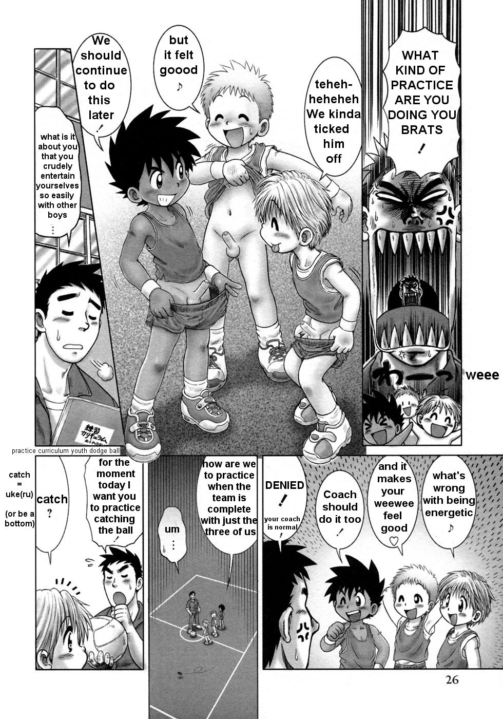 [Mitsui Jun] Dodge Yarouze! | Dodge Rascals! (Shounen Ai no Bigaku 9 The Bokura no Undoukai) [English] page 2 full