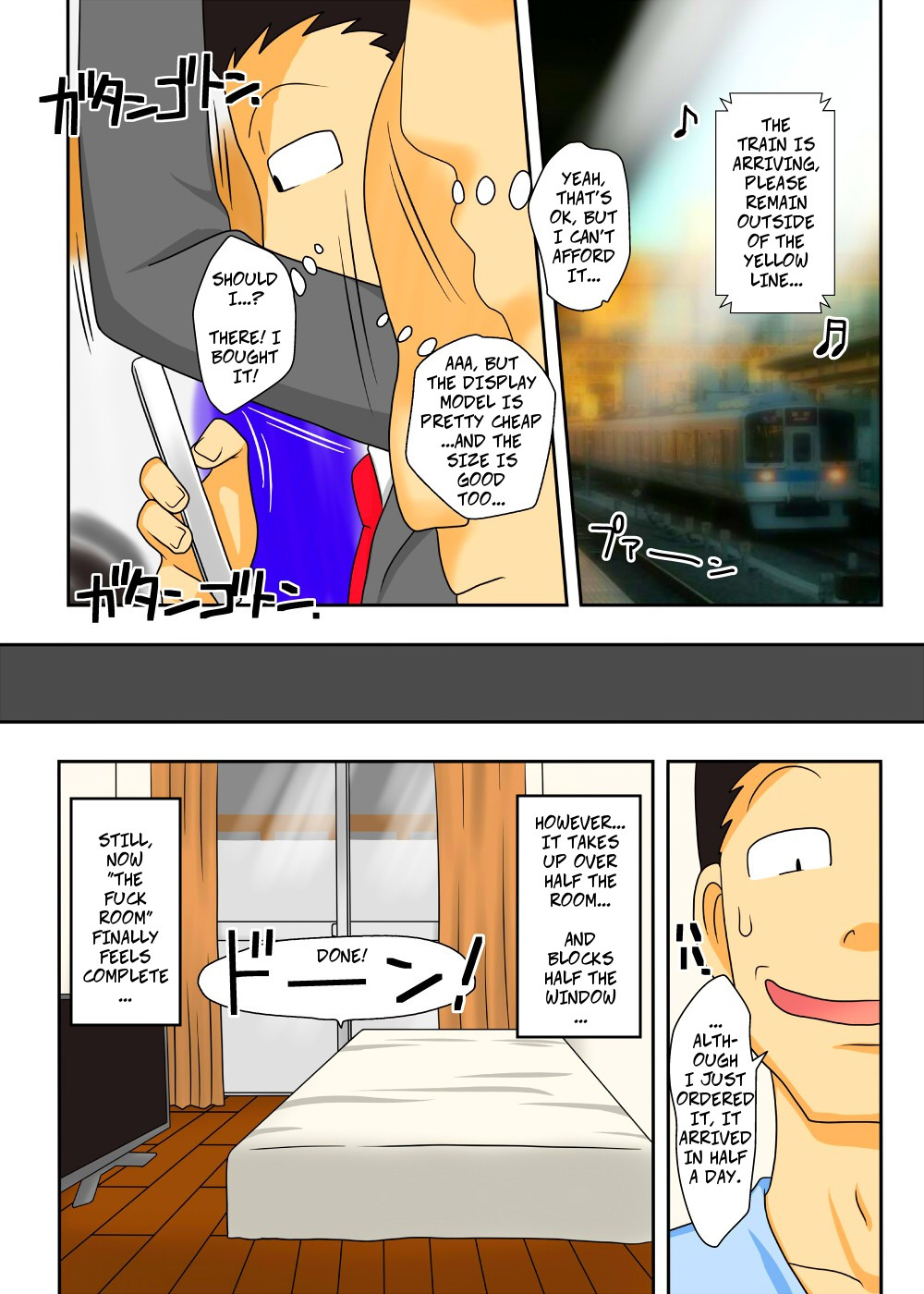 [Freehand Tamashii] Aunt Visiting Nephew [English] page 36 full