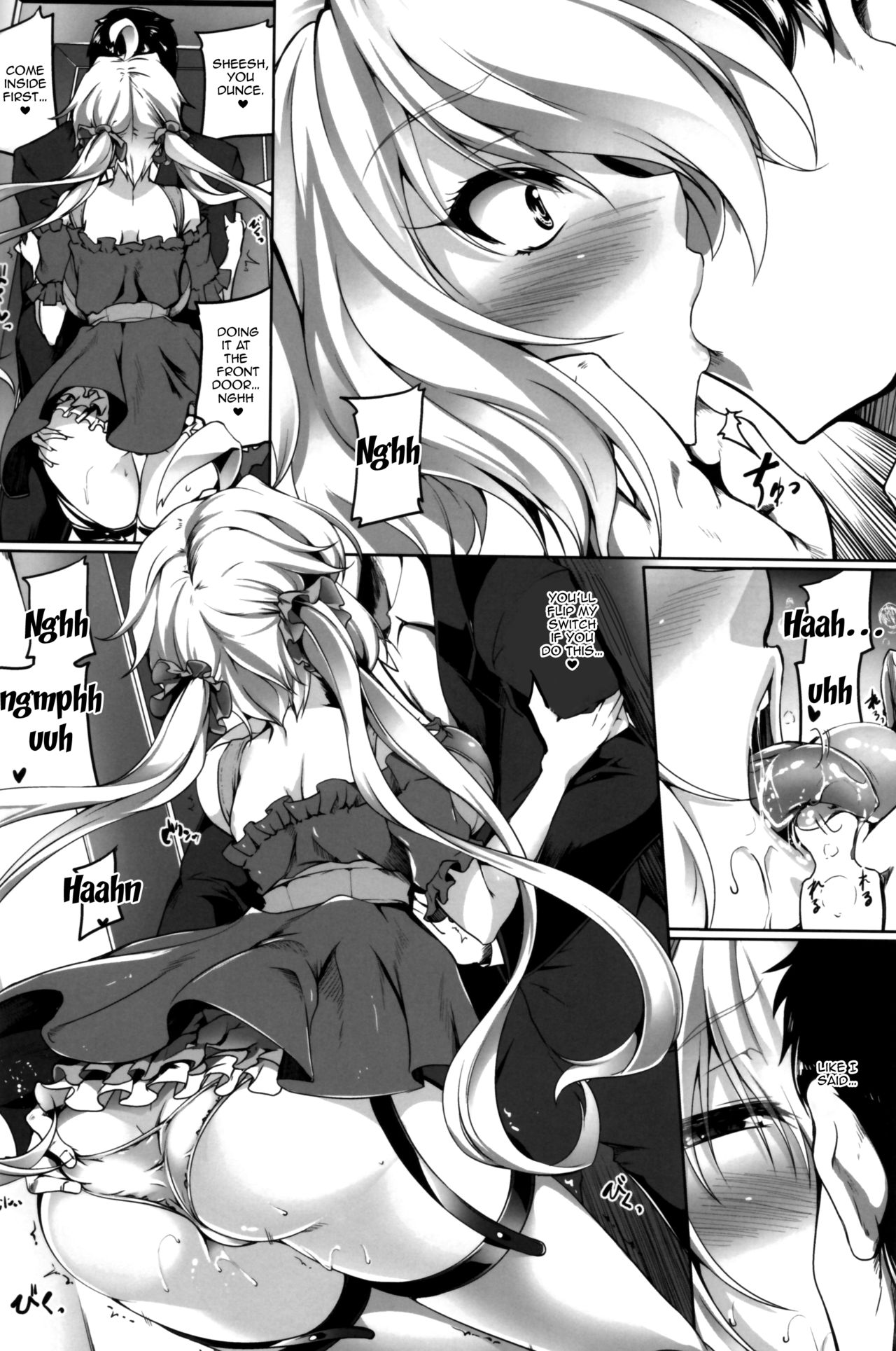 (C92) [Kanten Jigenryuu (Kanten)] Bunny na Chris-chan no Bukkake Milk Party (Senki Zesshou Symphogear) [English] {Doujins.com} page 3 full