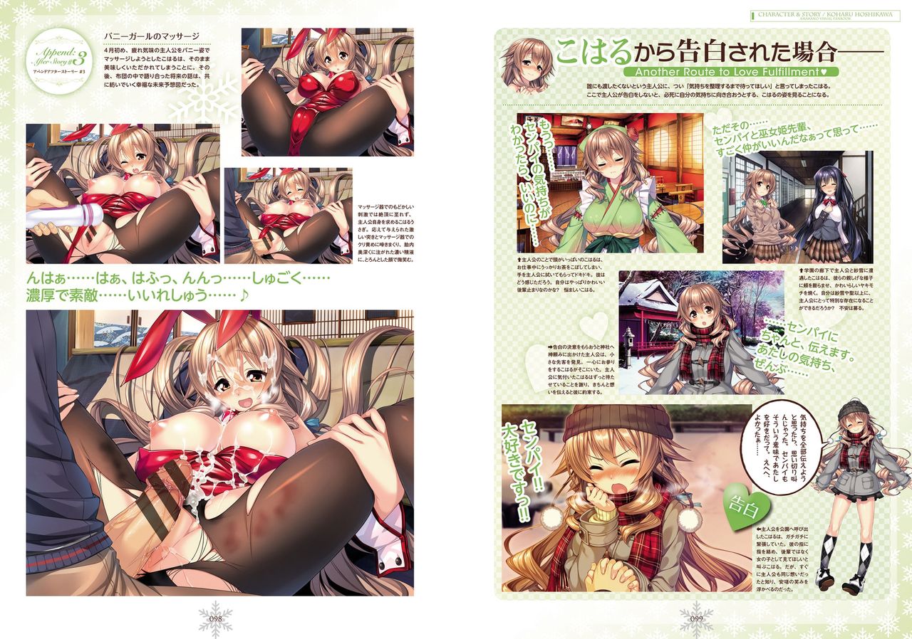 Amakano Visual Fan Book page 50 full