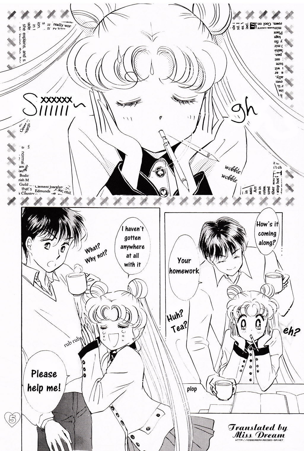 [PALE LILAC (Ohmori Madoka)] EARTH WIND (Sailor Moon) [English] {Miss Dream} page 4 full