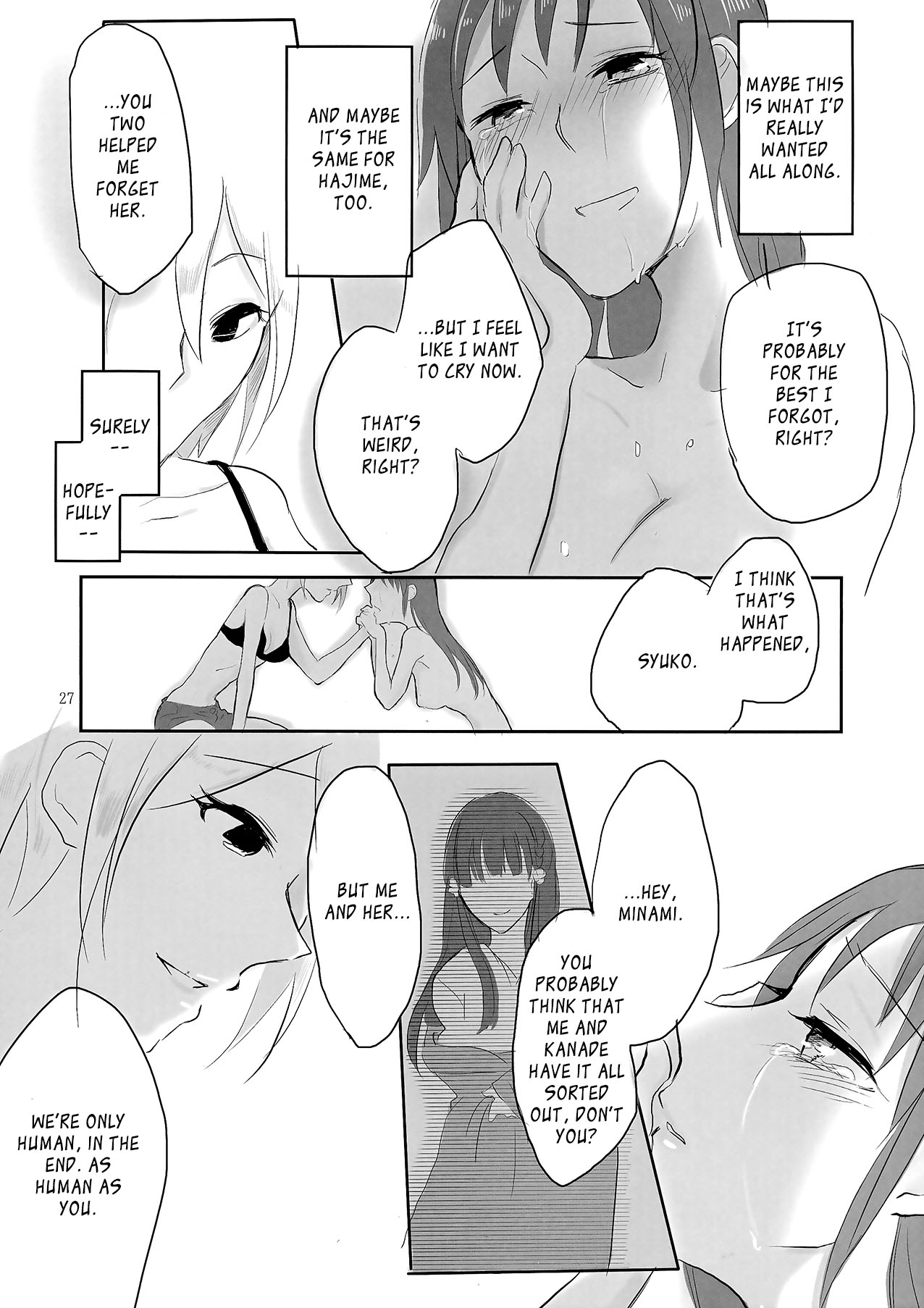 (C86) [Yuribatake Bokujou (Kon)] obsessed (THE IDOLM@STER CINDERELLA GIRLS) [English] [Sexy Akiba Detectives] page 26 full