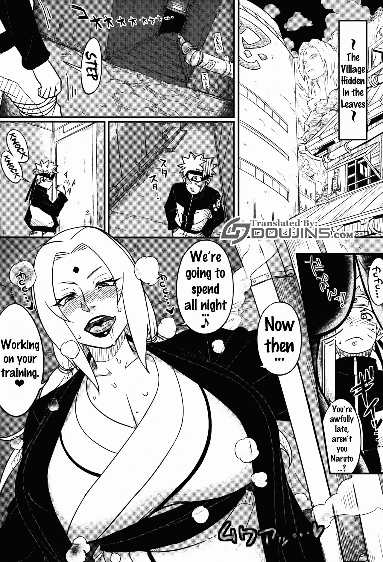 (COMIC1☆10) [Aroma Gaeru (Numahana)] Jukumitsuki Intouden Maki no Ichi (Naruto) [English] {doujins.com} page 2 full