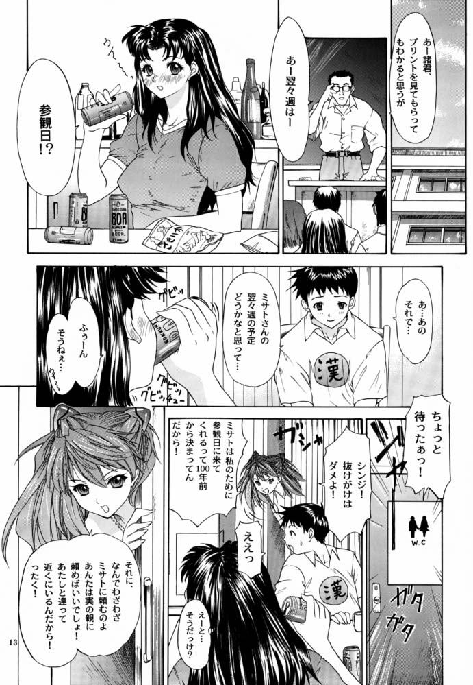 (C63) [Chimatsuriya Honpo (Asanagi Aoi)] Monochrom (Neon Genesis Evangelion) page 12 full