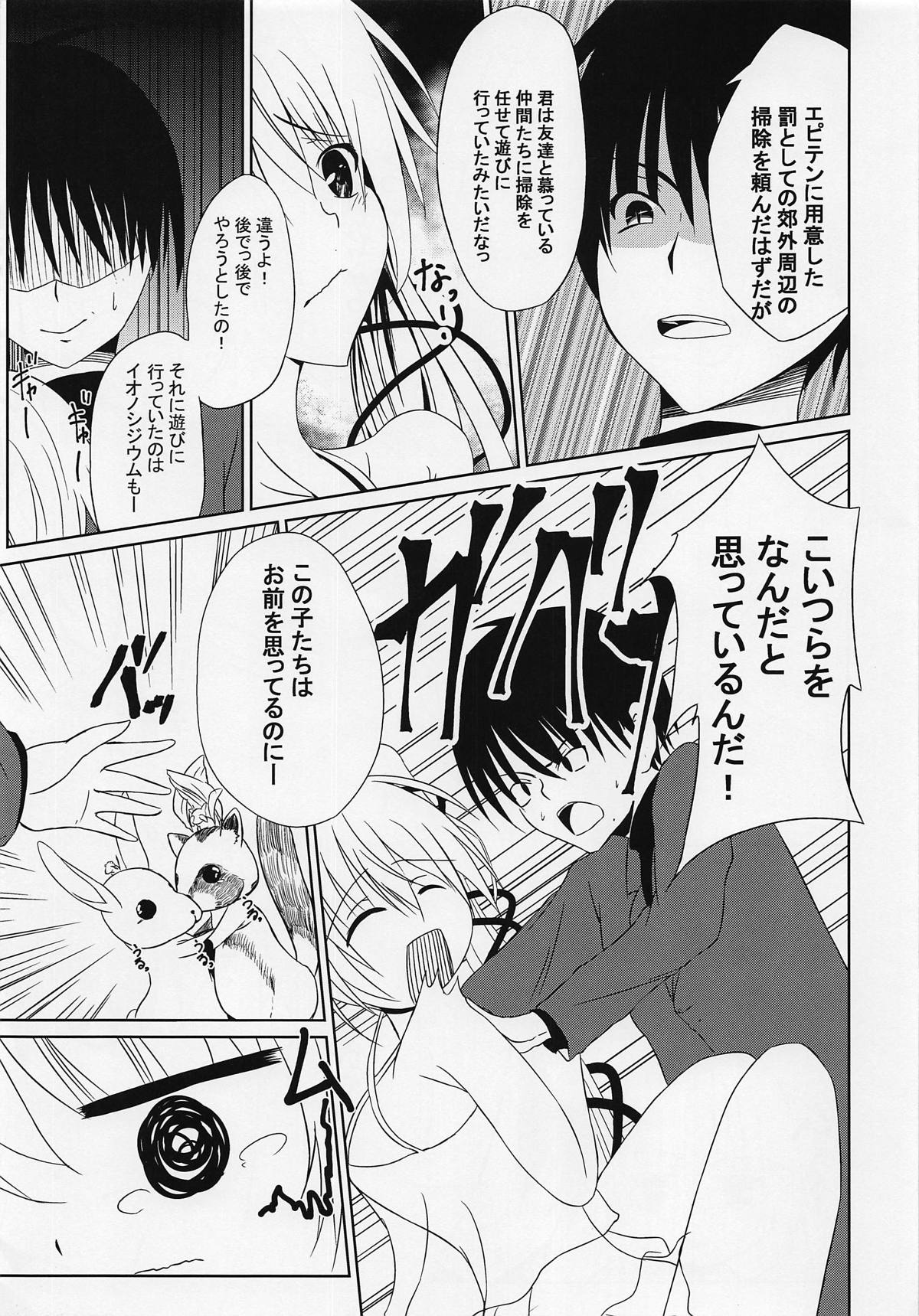 (Jabjab Maidoari! 7) [Daradara no Kiheitai (Naonao)] Choubatsu Hinoki III ~Tomodachi no Kimochi wa Osanpo kara~ (Flower Knight Girl) page 10 full