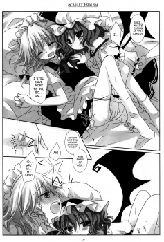 (Reitaisai 6) [CHRONOLOG, Rengaworks (Sakurazawa Izumi)] Scarlet Fatalism (Touhou Project) [English] [SaHa] [Incomplete] - page 8