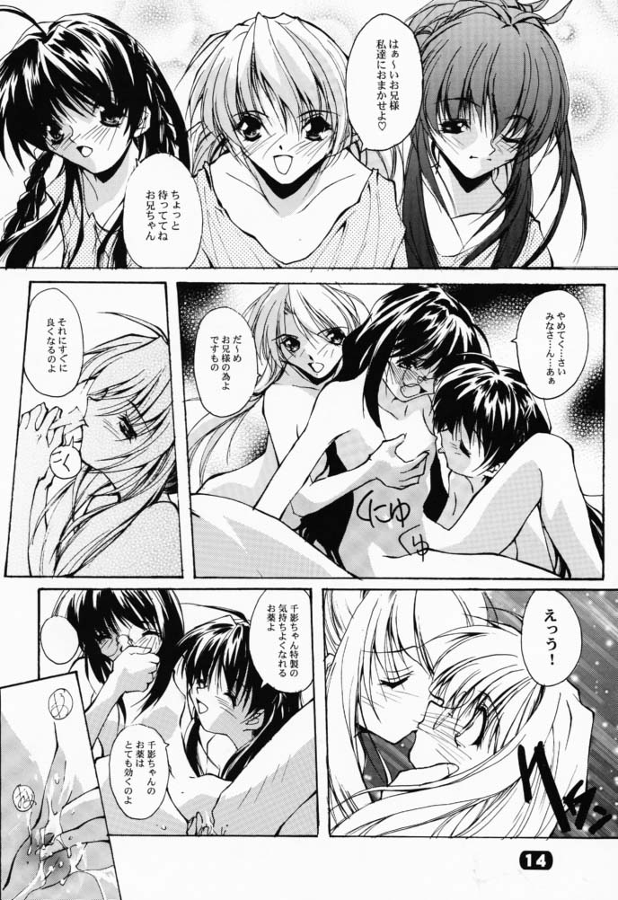 (CR29) [RYU-SEKI-DO (Nagare Hyo-go)] Geschwister II (Sister Princess) page 13 full