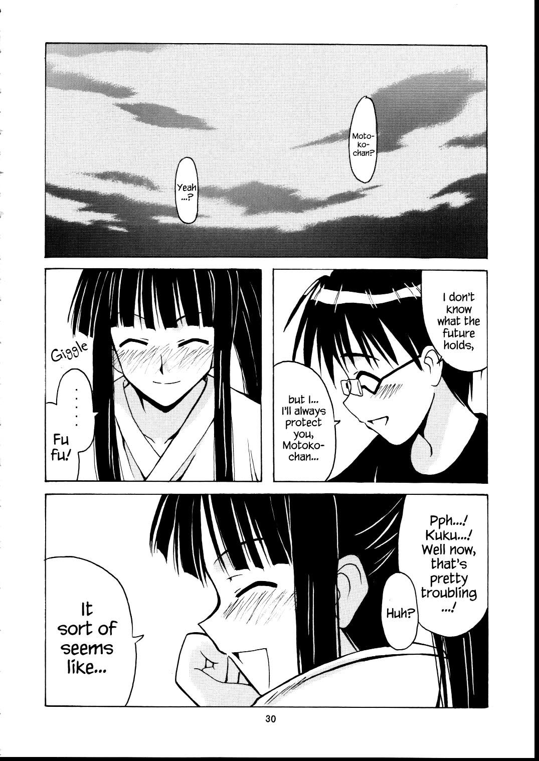 (C63) [BIG BOSS (Hontai Bai)] Motoko Happy End (Love Hina) [English] [EHCOVE] page 29 full