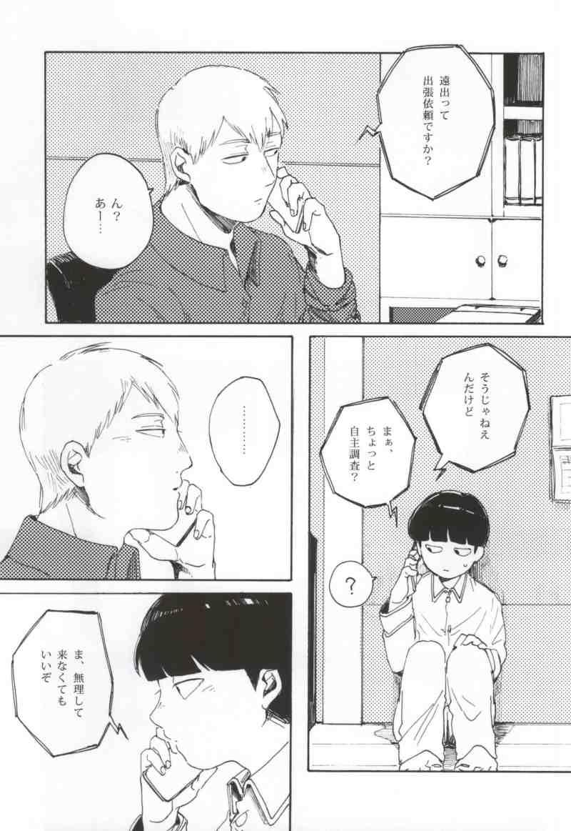 (SUPER23) [sankakan (kantaro)] Lament (Mob Psycho 100) page 8 full