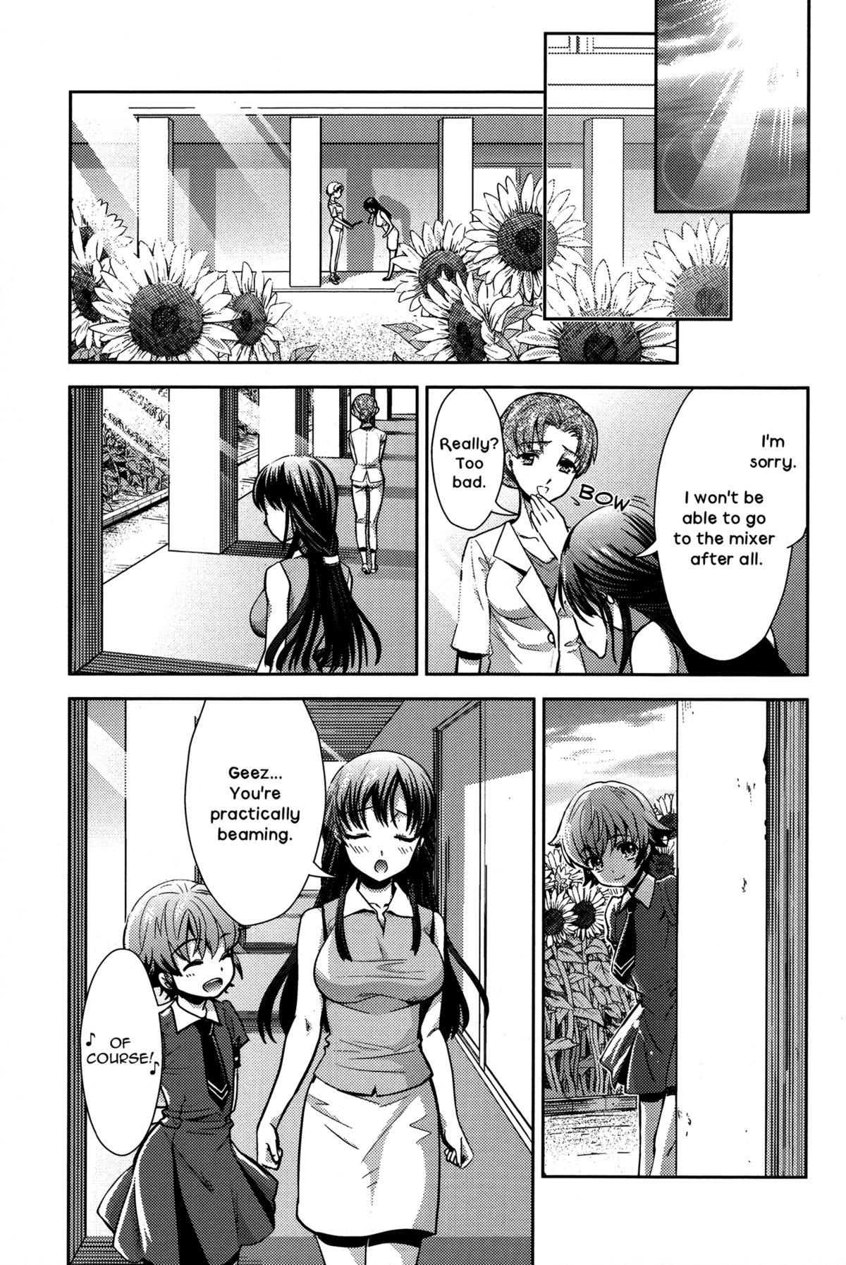 [Sakurai Minami, Umemaru] Tsuki to Himawari | Moon And Sunflower (Momo Yuri ~Forbidden Sisters~) [English] [yuriproject] page 15 full