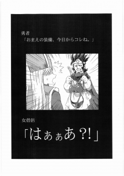 (C75) [Machwing (Raiun)] Abunai Mizugi Bon (Dragon Quest III) - page 2