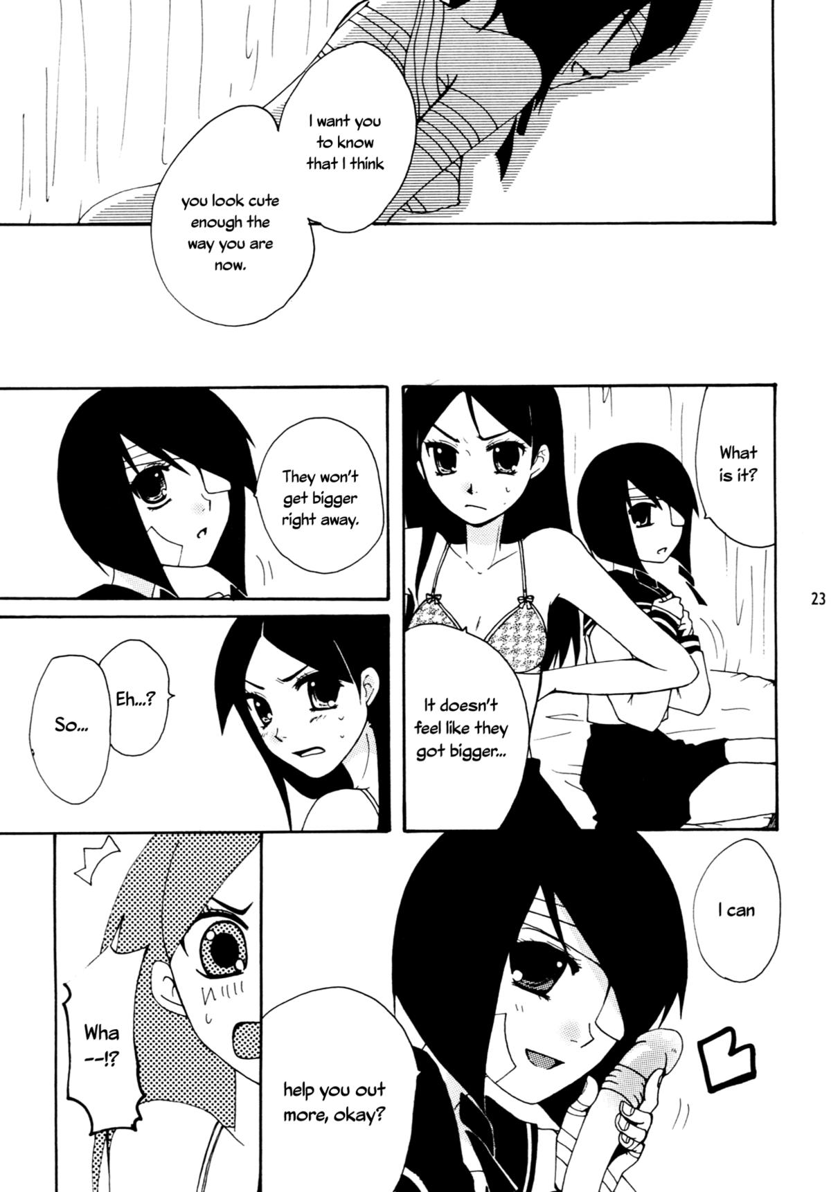 (SC38) [AOIKITOIKI. (Imai Riho)] Honey Trap (Sayonara Zetsubou Sensei) [English] [Yuri-ism] page 22 full