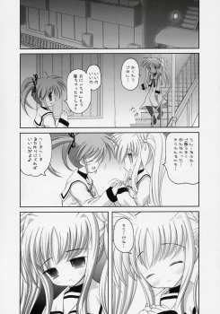 (C71) [STUDIO HUAN (Raidon)] Fate-chan. (Mahou Shoujo Lyrical Nanoha) - page 15