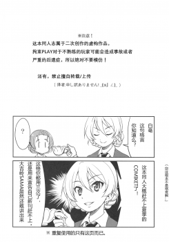 (SC2017 Autumn) [Ponyfarm (Inoue Yoshihisa)] Darjeeling-sama no Ponytail (Girls und Panzer) [Chinese] [79G个人汉化] - page 3