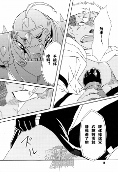 (C82) [Huujin (Shoshinsha Man)] Scar o Hazukashime Taosu Hon (Fullmetal Alchemist) [Chinese] [黑夜汉化组] - page 14