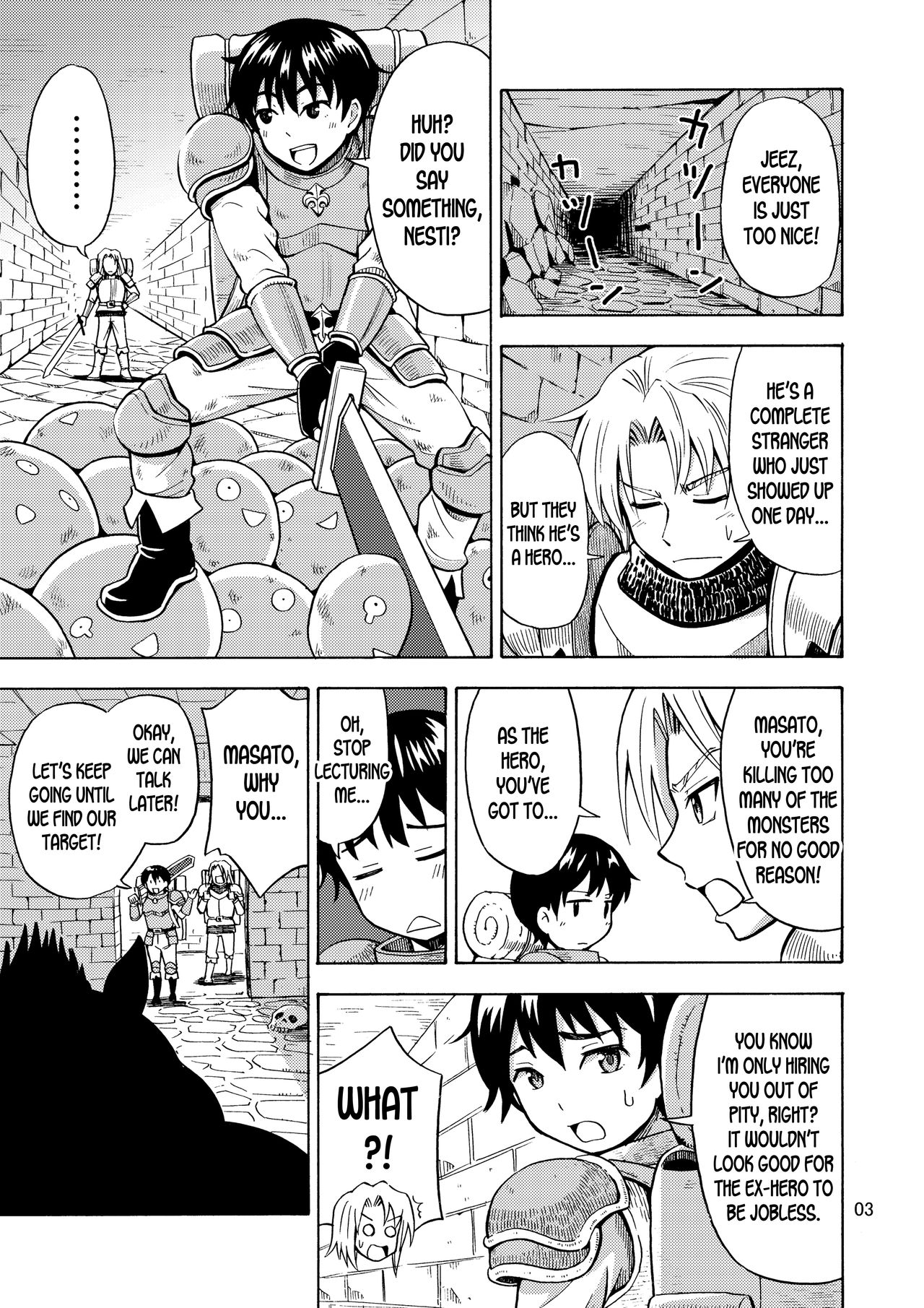 [Yoshida Gorou Shoukai (Yoshida Gorou)] Yuusha wa Onnanoko ni Naru Noroi o Kakerareta! | The Hero Turned into a Girl and Got Cursed! [English] [desudesu] [Digital] page 5 full