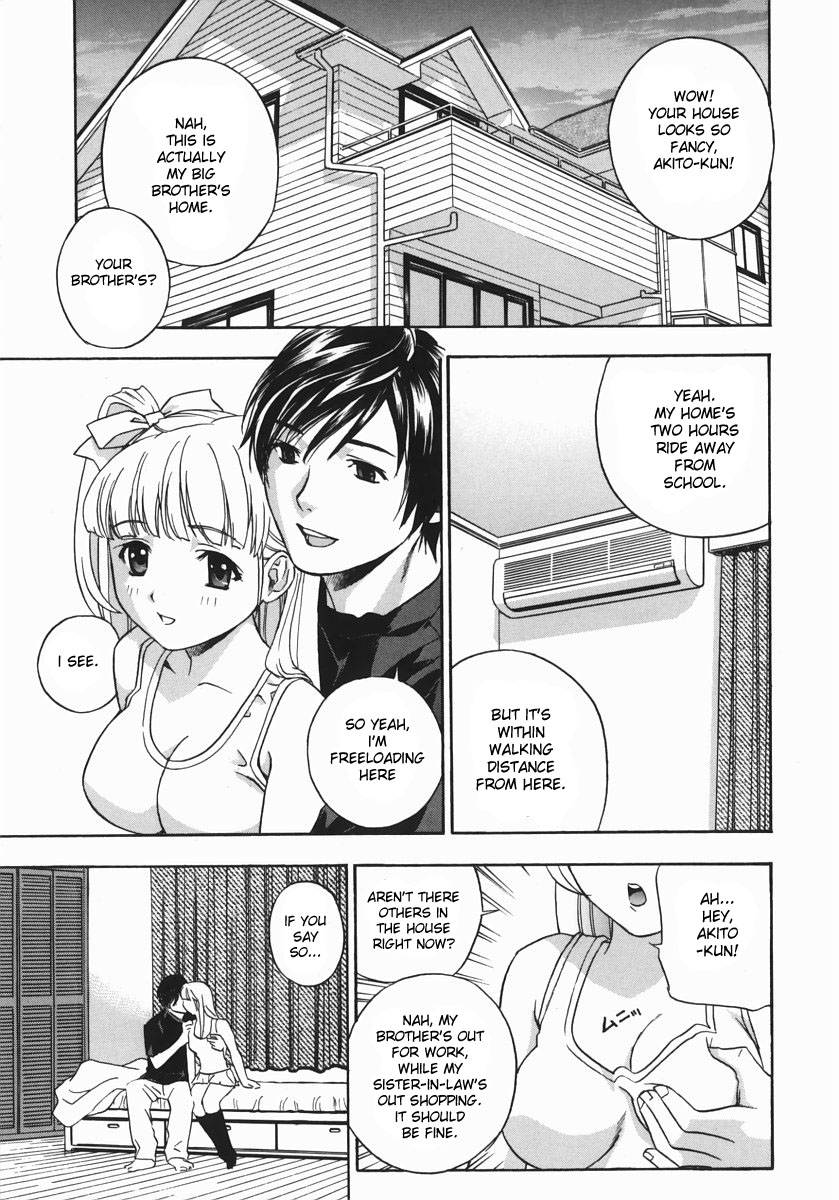 [Drill Murata] Aniyome Ijiri - Fumika is my Sister-in-Law | Playing Around with my Brother's Wife Ch. 1-4 [English] [desudesu] page 1 full