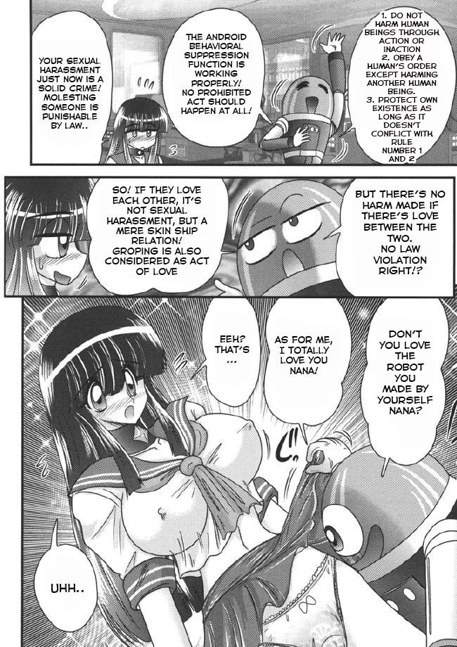 [Kamitou Masaki] Sailor uniform girl and the perverted robot chapter 1 [English] [Hong_Mei_Ling] [julayiahurs] page 9 full