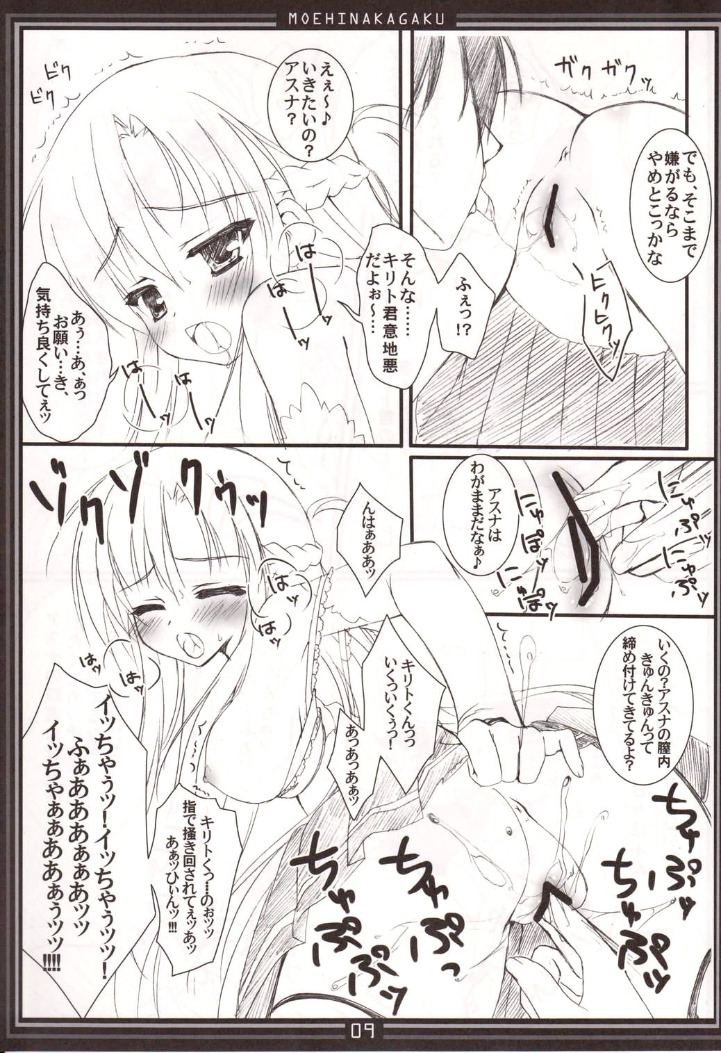 (C82) [Moehina Kagaku (Hinamatsuri Touko)] Moehina Jiyuu Vol. 02 (Sword Art Online) page 8 full