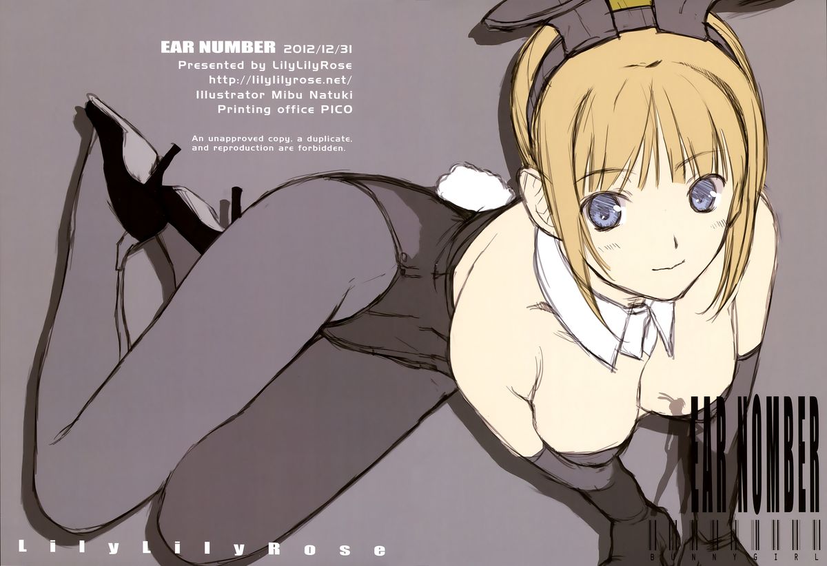 (C83) [Lily Lily Rose (Mibu Natsuki)] EAR NUMBER page 3 full