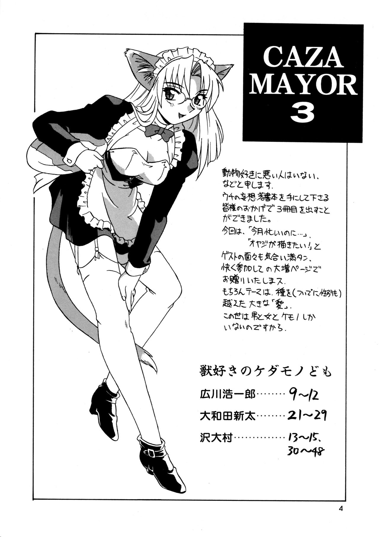 (C54) [.30-06 (Tsutsumi Akari)] CAZA MAYOR 3 page 4 full