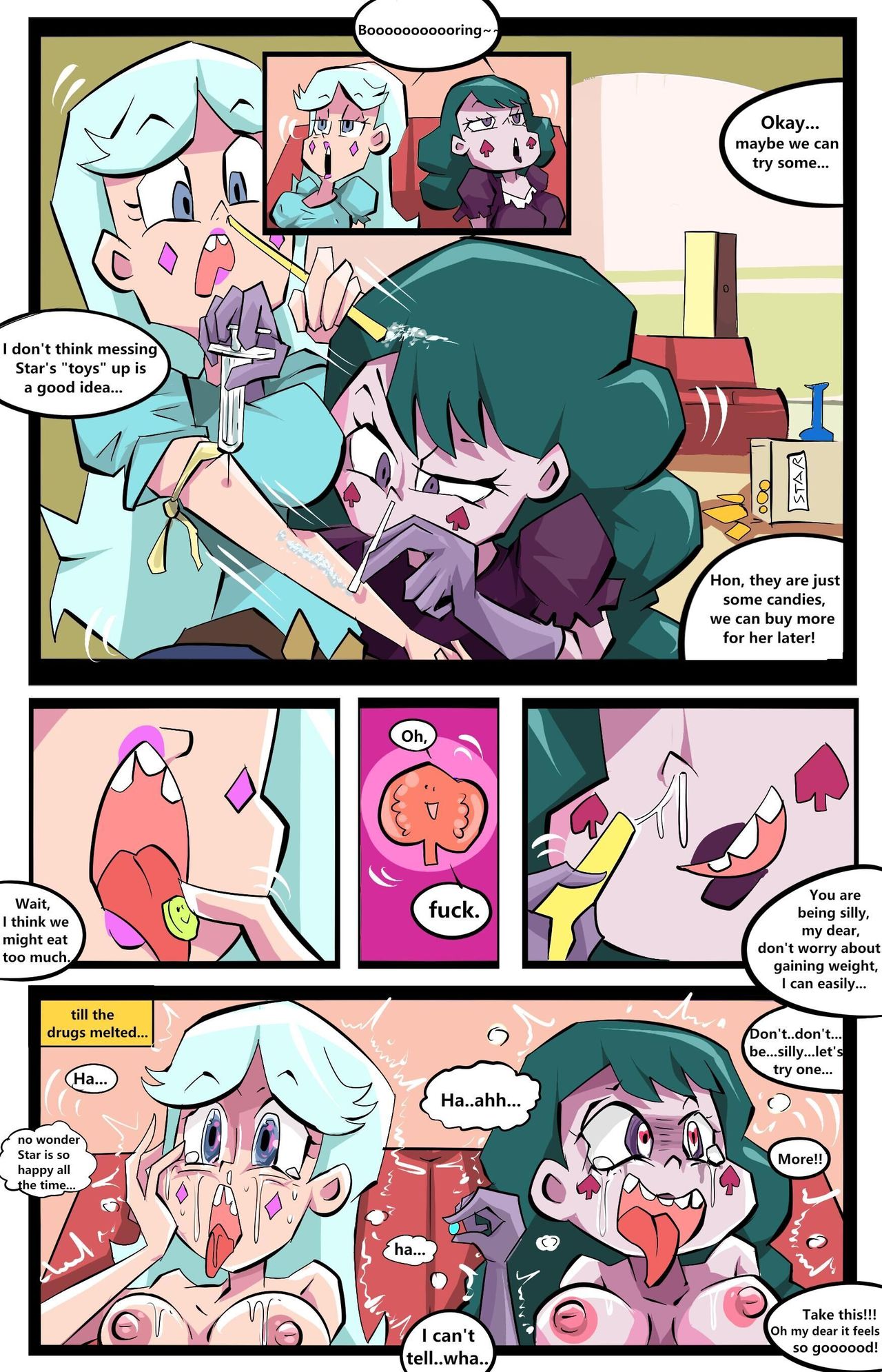 [Ben237] Butterflies' Adventure (Star vs. the Forces of Evil) page 1 full