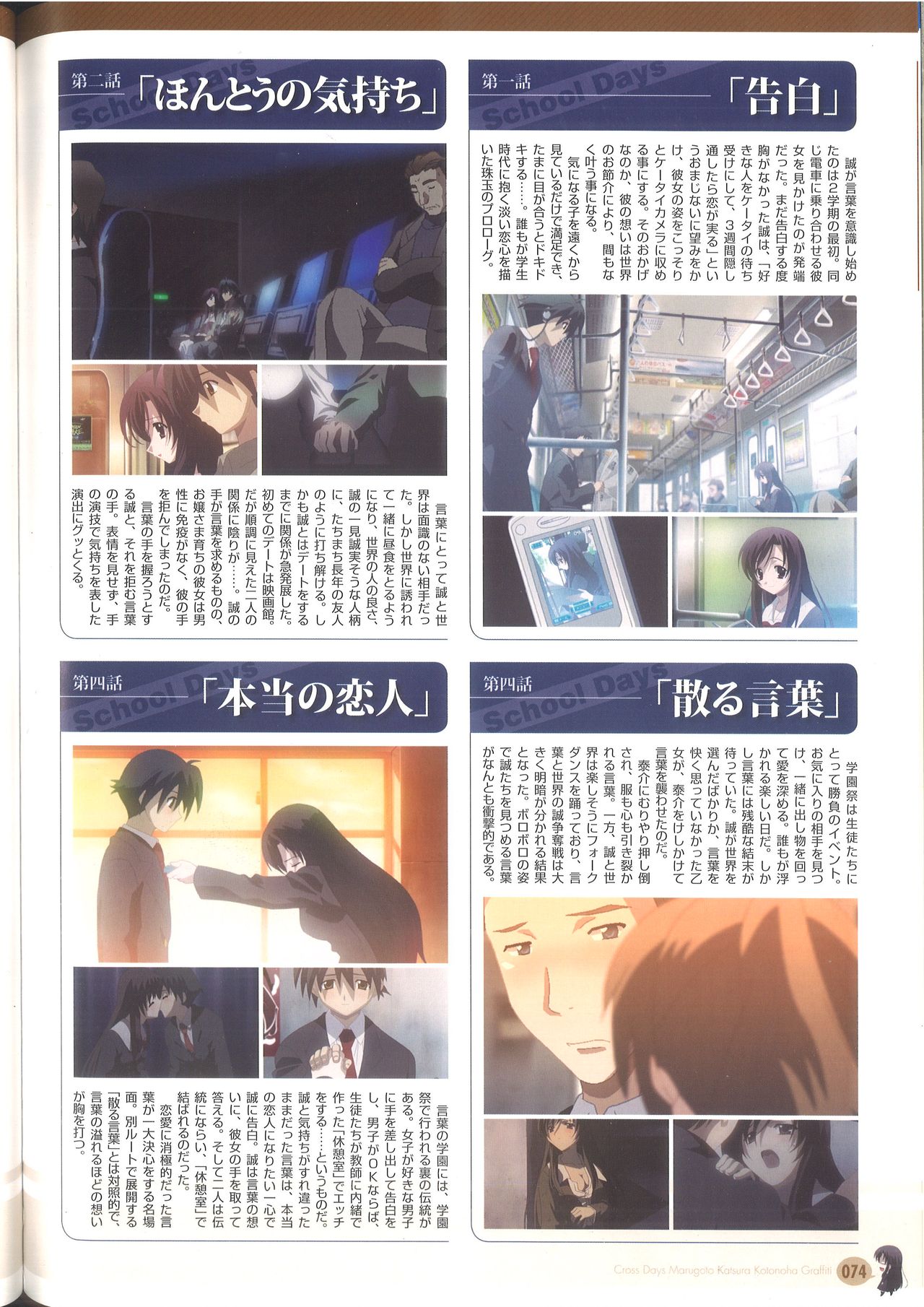 Cross Days Marugoto Katsura Kotonoha Graffiti page 80 full