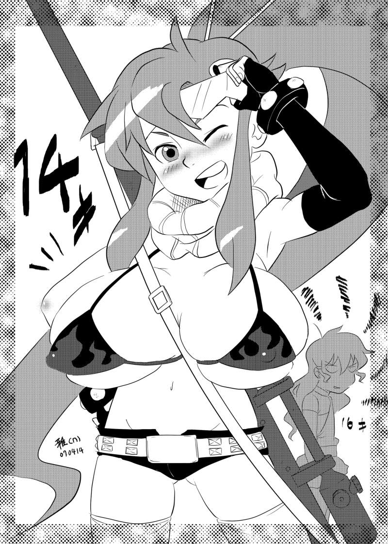 [Bronco Hitoritabi] Haru wa Chou Ninki Bangumi!! Tengen Idol Cattleya Lagann Wakimanko Master de Hippare!! (Tenga Toppa Gurren Lagann) page 8 full