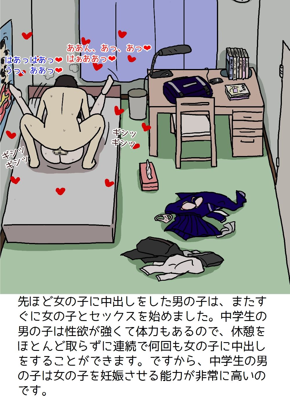 [poza] Shishunki no Otokonoko no Tame no Seikyouiku Onnanoko o Ninshin saseru Tame no Nakadashi Sex Nyuumon page 36 full
