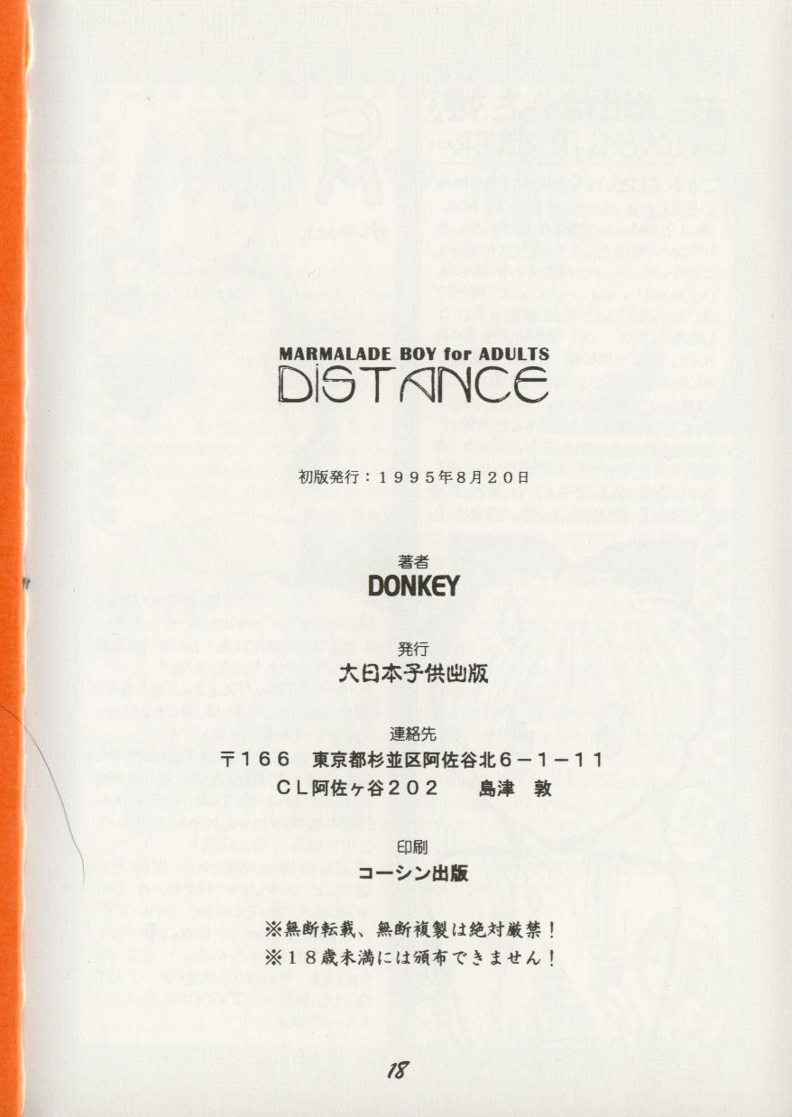 (C48) [Dai Nippon Kodomo Shuppan (DONKEY)] distance (Marmalade Boy) page 17 full