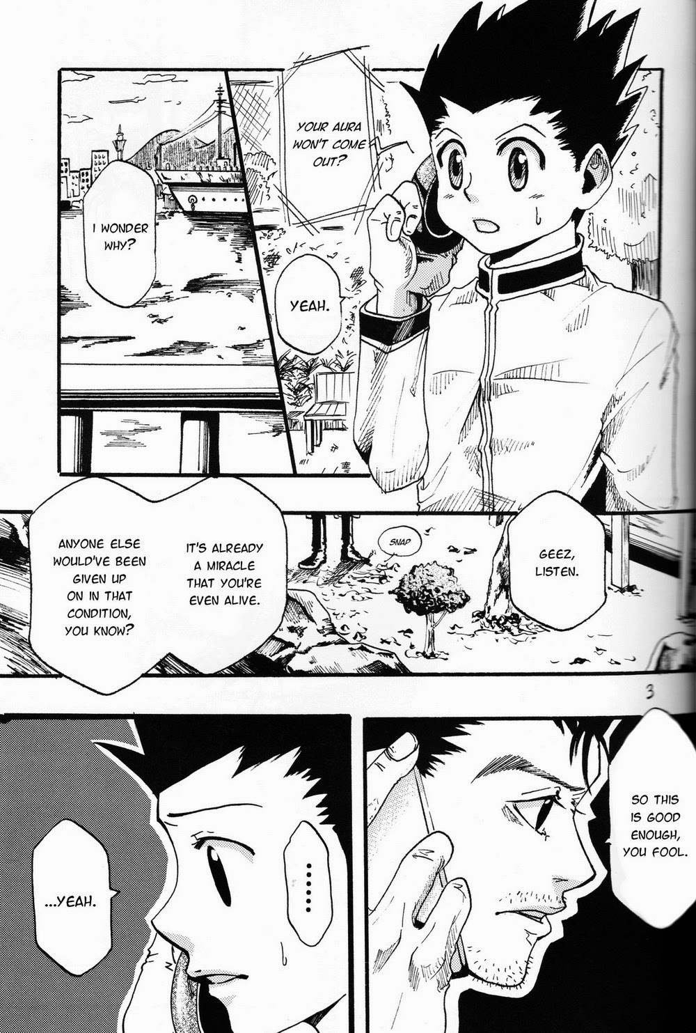 (SPARK9) [Amanojaku. (Sakichi)] Kimi, Omoi | Thinking of You (Hunter x Hunter) [English] [HXH-Doujinshilivejournal] page 3 full