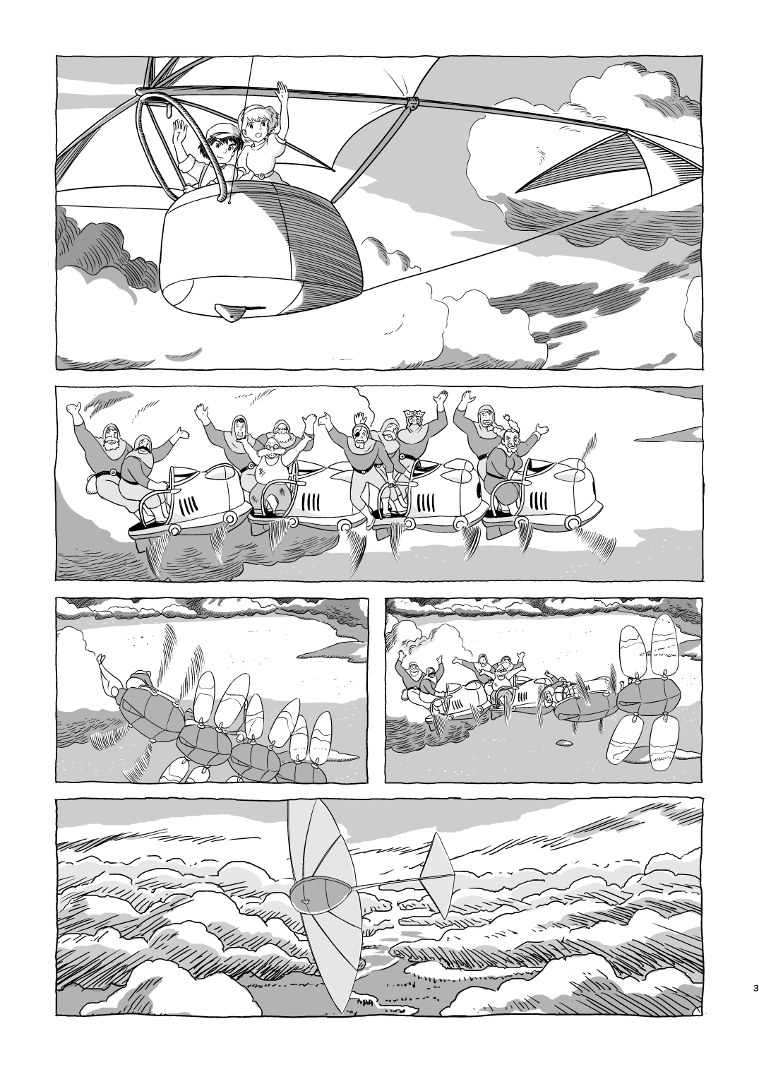 [Studio Zuburi (Izumi Seikou)] Zuburi-ban Maboroshi no Ending (Laputa: Castle in the Sky) [Chinese] [莉赛特汉化组] [Digital] page 3 full
