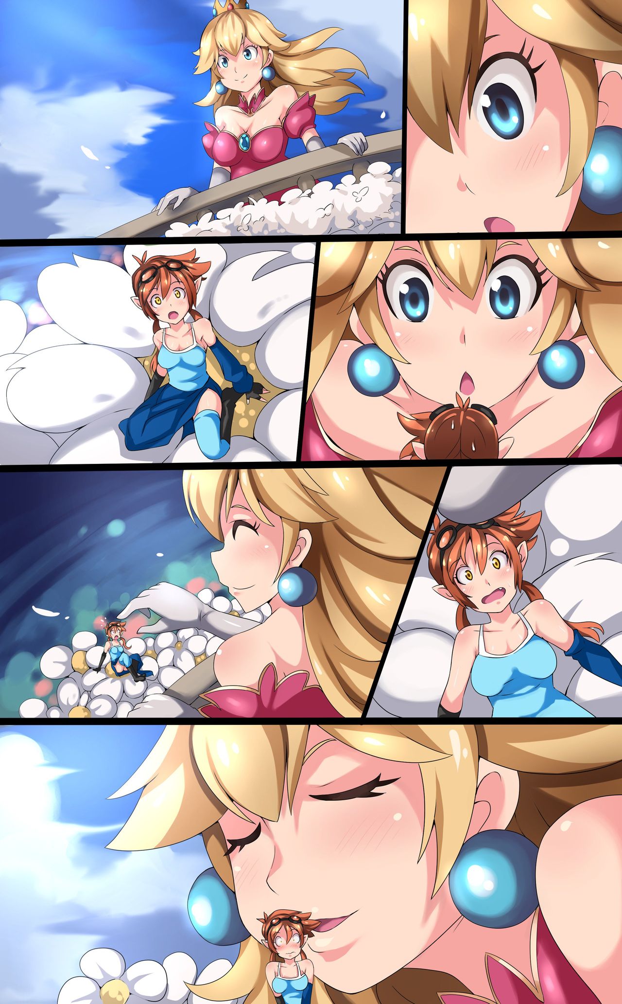 [Arniro] Peach eats Jessica page 1 full