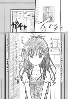 (C96) [Chi-Ra-Rhyzhm (Hidaka Toworu)] Boku no SeFri wa Nandemo Iu Koto o Kiitekureru Inran JS no Mikan-chan (To LOVE-Ru) - page 4
