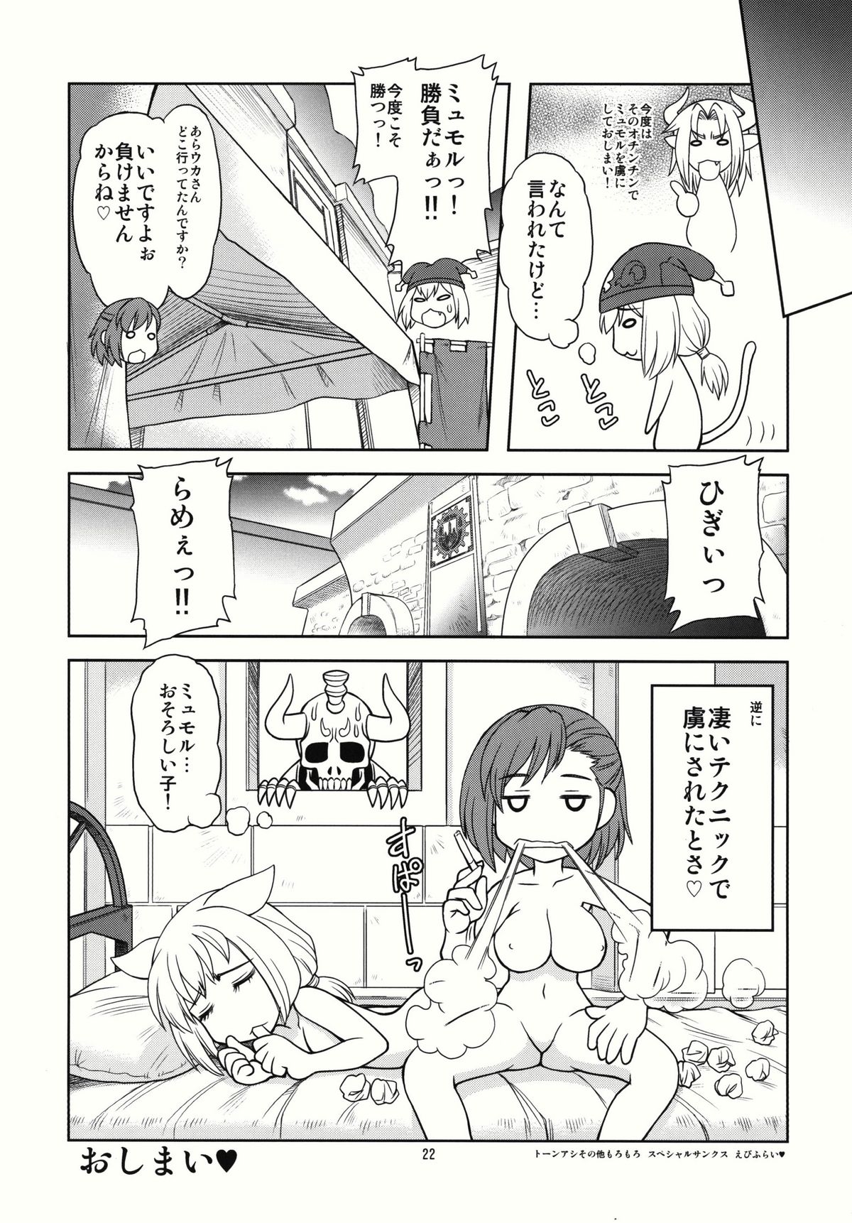 (C78) [Dedepoppo (Ebifly, Neriwasabi)] Fuwa Fuwa (Final Fantasy XI) page 22 full