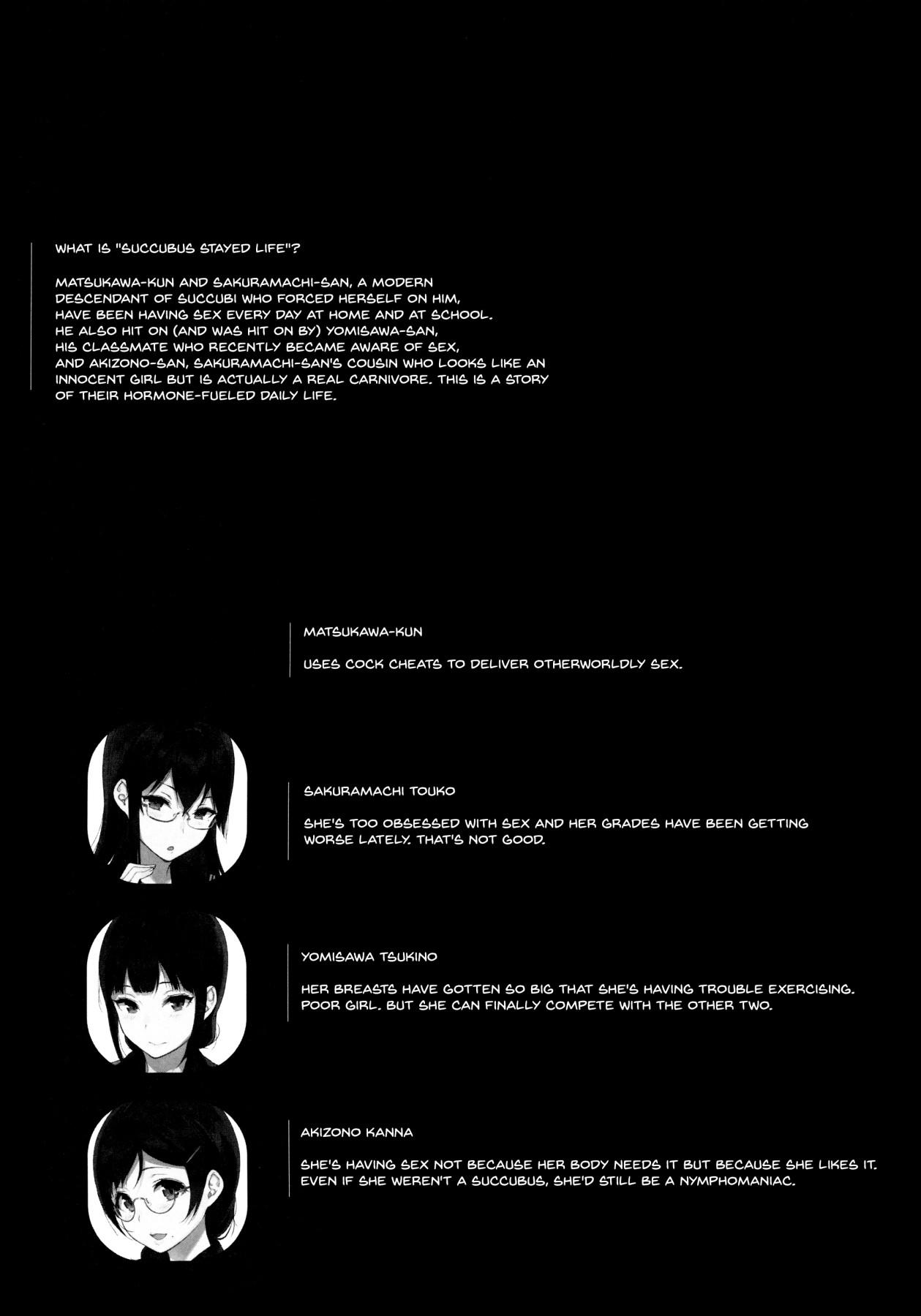 (C92) [NANIMOSHINAI (Sasamori Tomoe)] Succubus Stayed Life 6 [English] {doujins.com} page 3 full