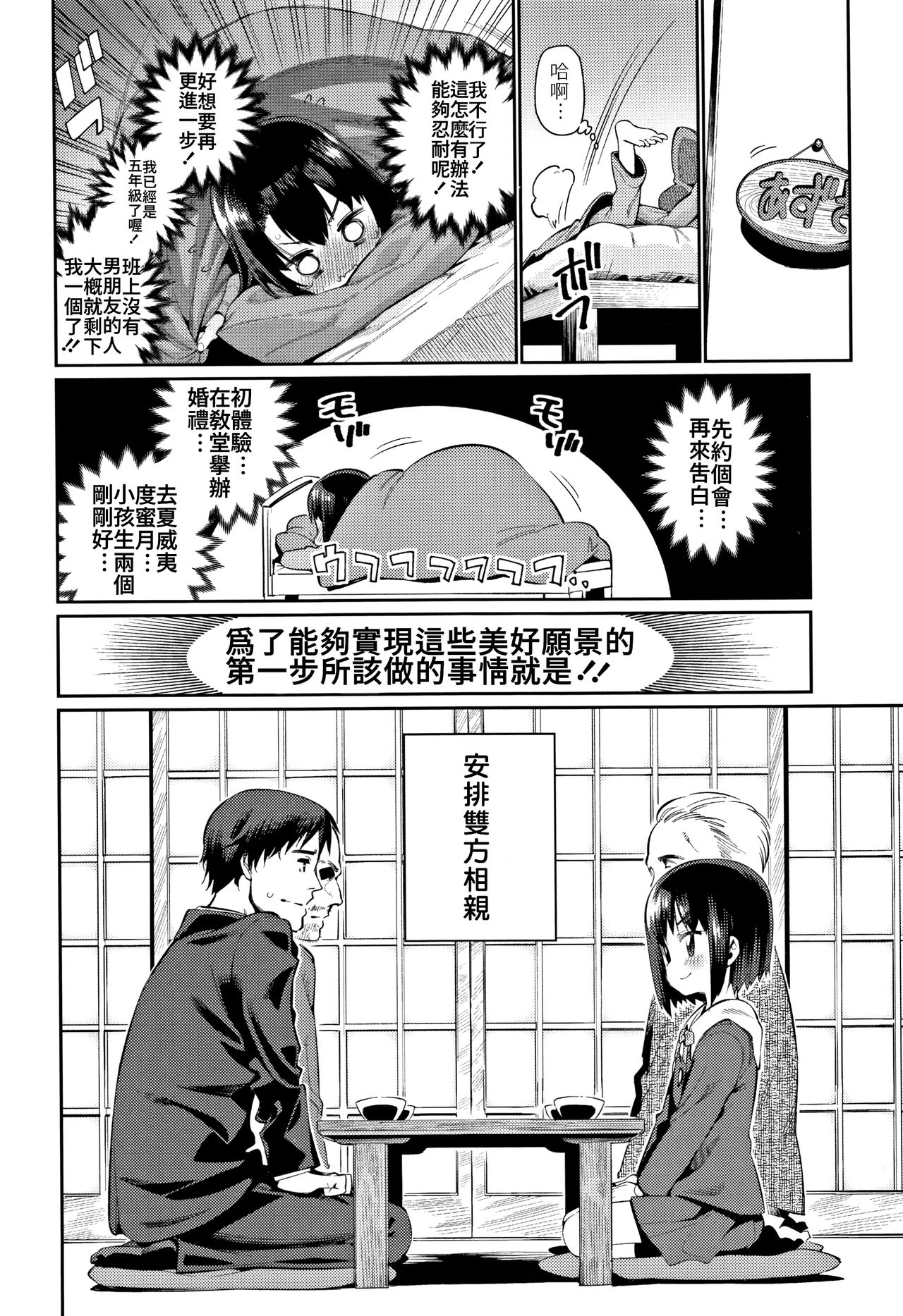 [Gengorou] Shoujo Konkatsu Jidai ~Omiai wa Keikakuteki ni...~ (Shoujo Konkatsu Jidai -Looking for the one-) [Chinese] [禁漫漢化組] page 4 full