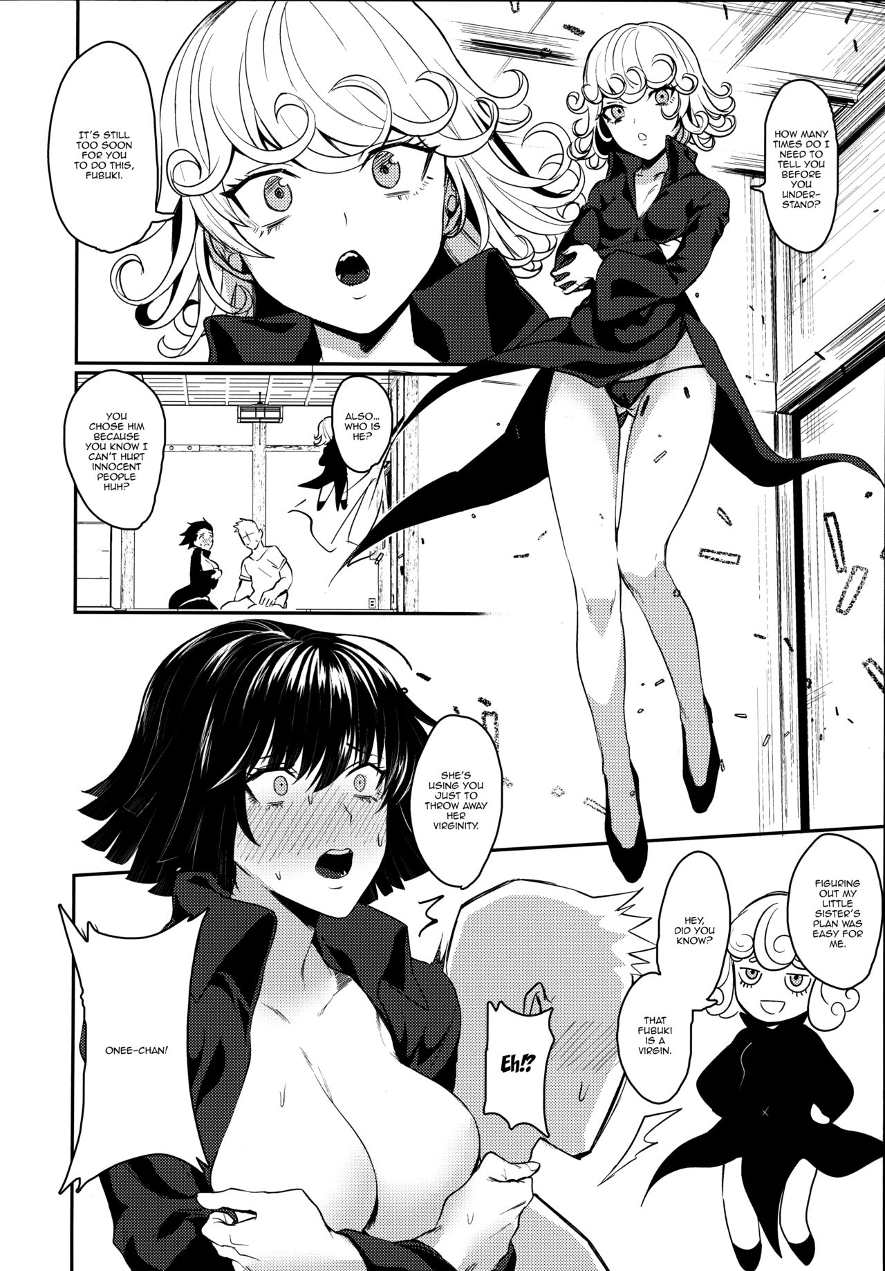 (C96) [Takeritake Daishuukakusai (Echigoya Takeru)] Onee-chan to Issho (One Punch Man) [English] {doujins.com} page 5 full