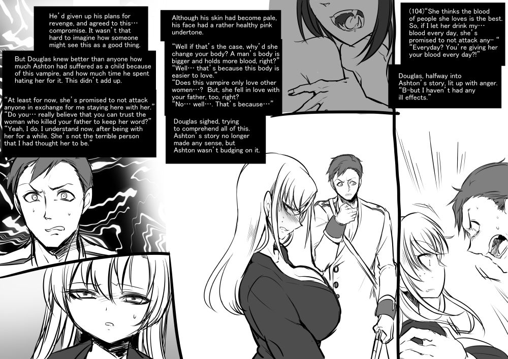 [Kouji] Bishoujo Vampire ni Bonyuu Drink Bar ni Sareru Hanashi | Turned into a Breast Milk Fountain by a Beautiful Vampire [English] [Limonchik11] page 107 full