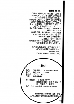 (C62)[Oretachi misnon ikka (Misnon the Great)] Gyokusai Kakugo 2 (Dual! Parallel Trouble Adventure) - page 39