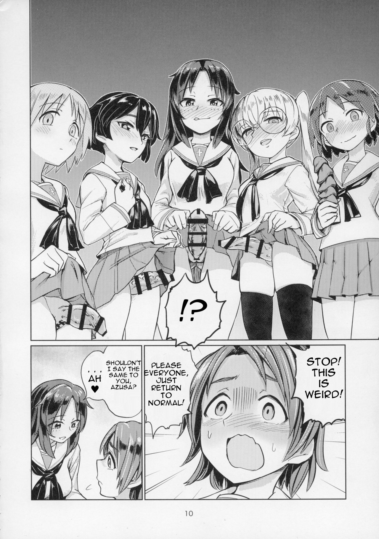 (C91) [Yakitate Jamaica (Aomushi)] Sawakan - Futanari Usagi-san no Sawa Azusa Kairaku Choukyou Hon (Girls und Panzer) [English] page 11 full