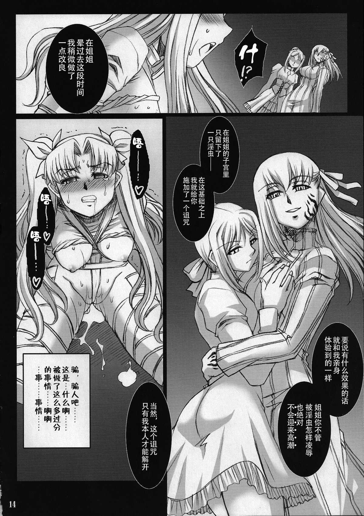 (COMIC1☆2) [H.B (B-RIVER)] Red Degeneration -DAY/3- (Fate/stay night) [Chinese] [不咕鸟汉化组] page 13 full