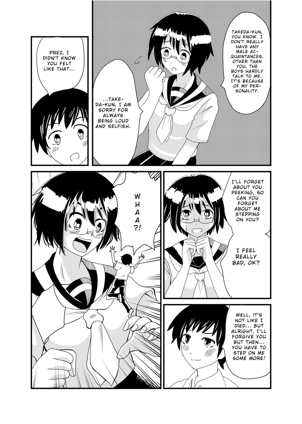 [Shivharu] Iinchou ni Oshioki Saretai | I Want to Be Punished By The Prez! [English] [schrecken121] page 37 full