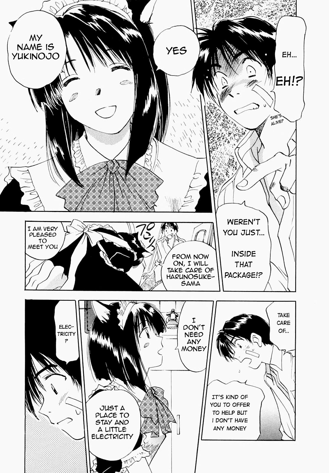 [Juichi Iogi] Maidroid Yukinojo Vol 1, Story 1 (Manga Sunday Comics) | [GynoidNeko] [English] [decensored] page 16 full